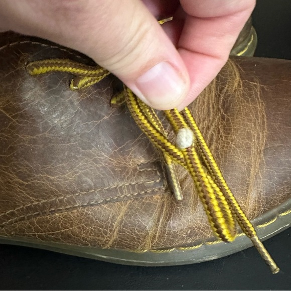 Dr. Martens Mens Brown Leather Distressed Oxfords Lace Up Size US 11 11823 - Picture 5 of 13